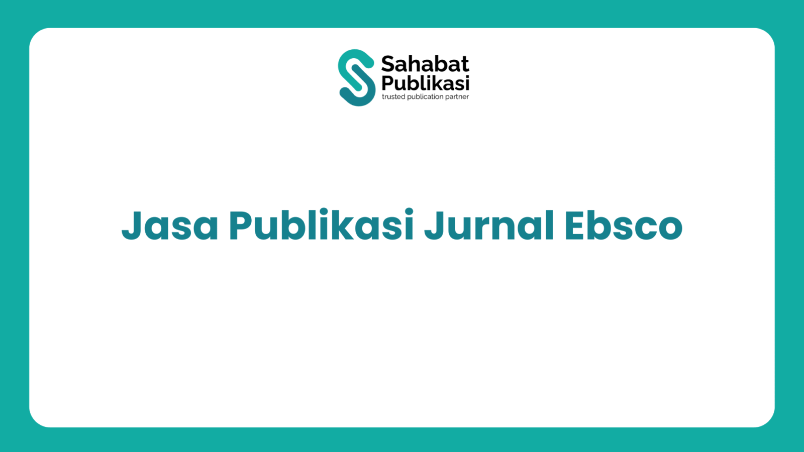 Jasa Publikasi Jurnal Ebsco