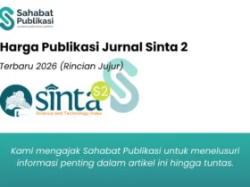 Harga Publikasi Jurnal Sinta 2