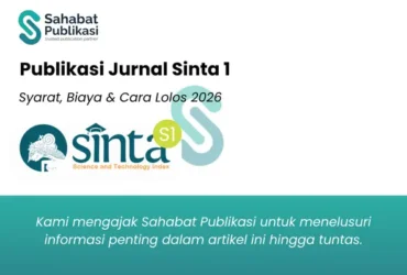 Publikasi Jurnal Sinta 1