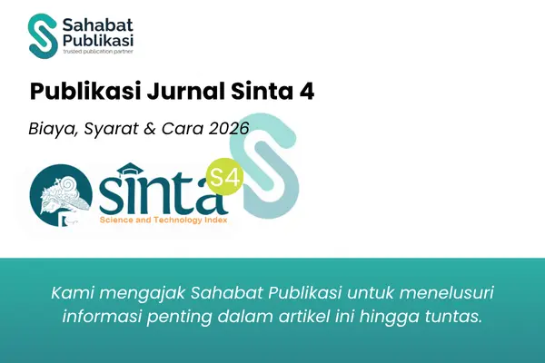 Publikasi Jurnal Sinta 4